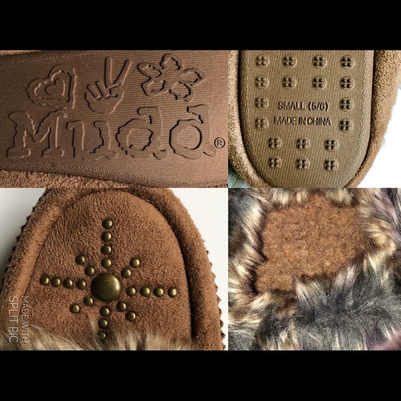 NEW MUDD Slippers Cozy House Shoes Small Women’s NWOT - Picture 3 of 10